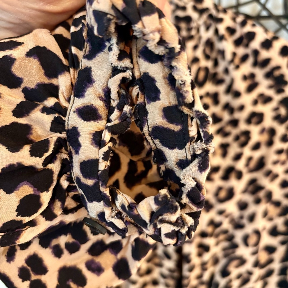 ZADIG & VOLTAIRE Leopard Print Blouse - Picture 9 of 11